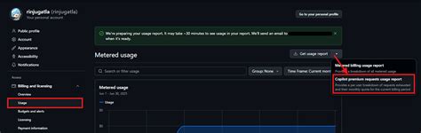 GitHub Copilotのプレミアムリクエスト使用量の確認方法