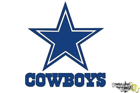 How To Draw Dallas Cowboys Logo Nfl Team Logo Drawingnow