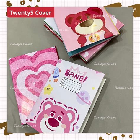 SET GIẤY BAO TẬP GẤU DÂU LOTSO SIÊU CUTE HOT TREND Shopee Việt Nam