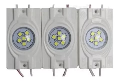 20 Módulos 6 Led 3w Blanco Y Cálido 110v Ultra Brillante Envío gratis