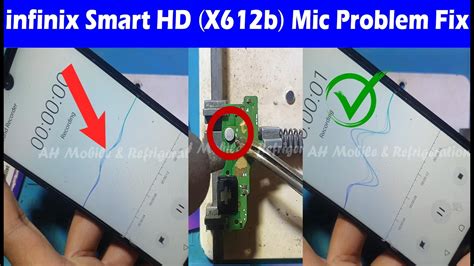 Infinix Smart Hd X612b Mic Ways Jumper Problem Youtube