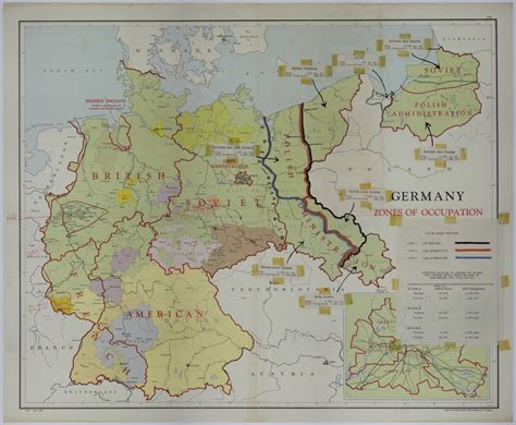 Map of Occupation Zones | Harry S. Truman