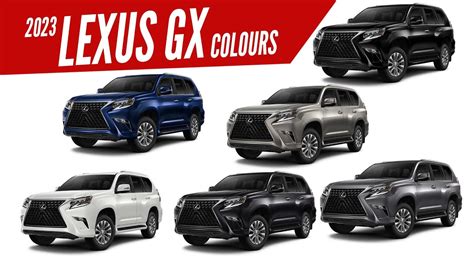 Lexus Gx Suv All Color Options Images Autobics Youtube