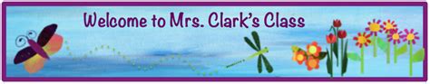 Mrs Clarks First Grade Class Meet Mrs Clark