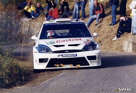 Märtin Markko Park Michael Ford Focus RS WRC 03 Rallye Sanremo