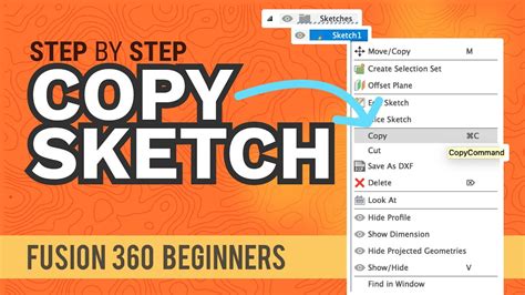 Copy And Paste Sketches And Components In Fusion Youtube