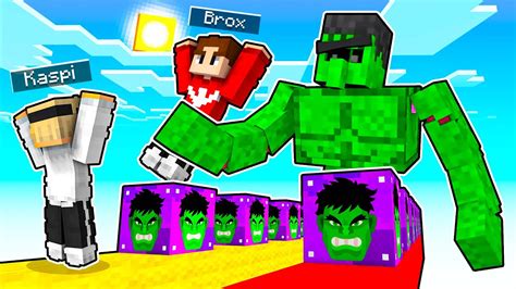 LUCKY BLOCK RENNEN MINECRAFT LÖSCHEN Minecraft vs Broxcraft YouTube