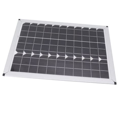 VGEBY Module Solaire Kit Panneau Solaire Monocristallin 100W Avec