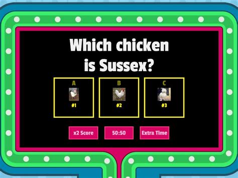 Chicken Quiz - Gameshow quiz