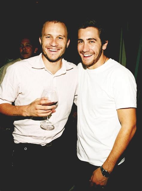 Heath Ledger And Jake Gyllenhaal Jake Gyllenhaal Heath Ledger Heath