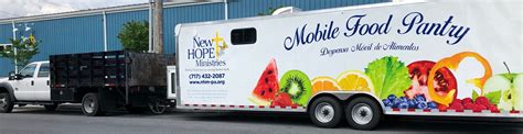 Mobile Food Pantry - New Hope Ministries - Sharing Christ's Love By ...