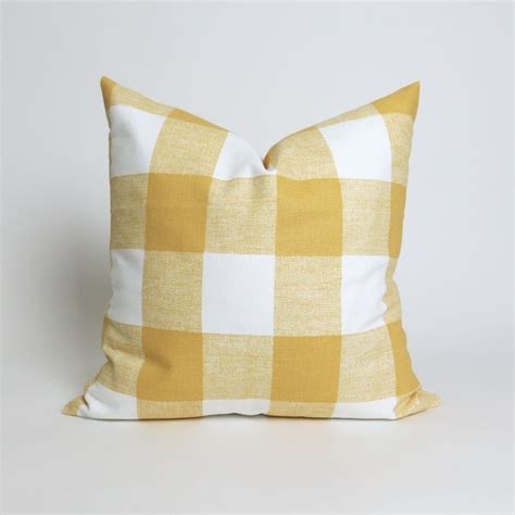 Buffalo Check Pillow Etsy