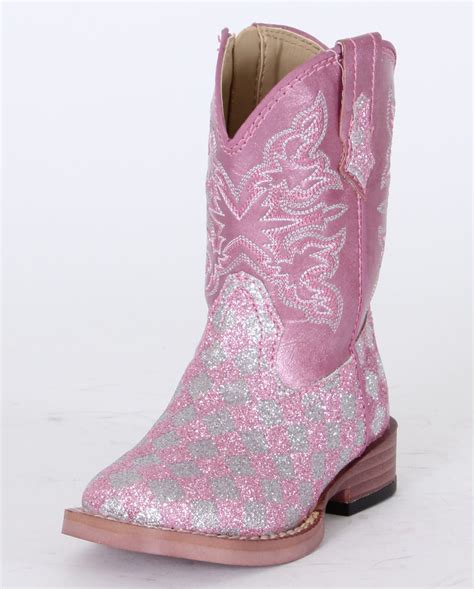 Girls Pink Sparkle Boots Atelier Yuwaciaojp