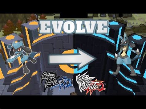 How To Evolve Riolu To Lucario Pokemon Blaze Black 2 Redux Volt