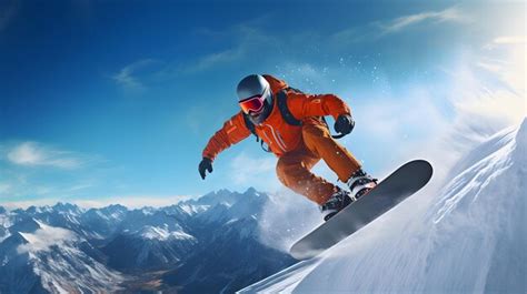 Premium AI Image | Snowboard tricks