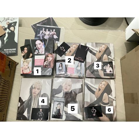 Jual Ready Stock Blackpink 2nd Album Born Pink Box Set Pb Photobook