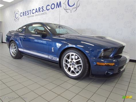 Vista Blue Metallic Ford Mustang Shelby Gt Coupe