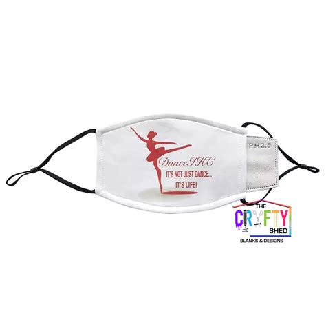 Sublimation Face Mask Adjustable Straps The Crafty Shed