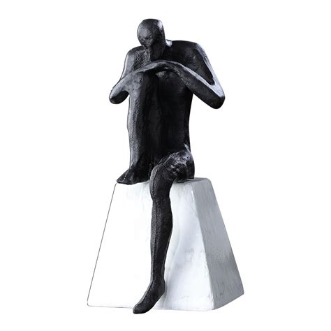 A man thinking statue - online shop for home decor ,luxury decor,interior design