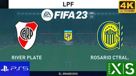 RIVER PLATE VS ROSARIO CENTRAL LPF J26 FIFA 23 YouTube