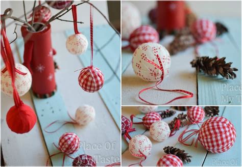 DIY FABRIC ORNAMENTS