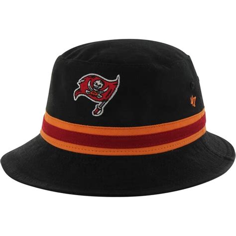 '47 Brand Tampa Bay Buccaneers Bucket Hat - Black - NFLShop.com