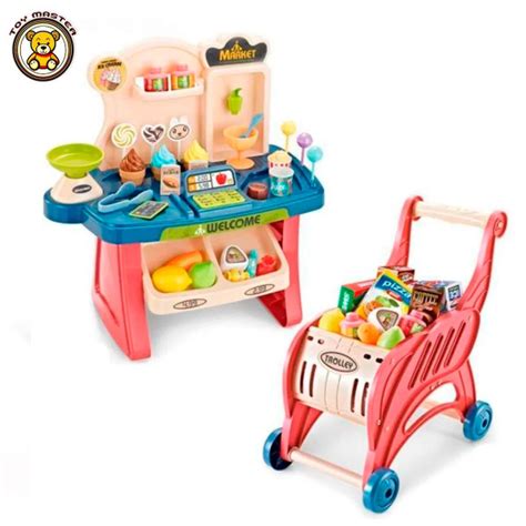 Игровой набор магазин детский Минимаркет с продуктами, на батарейках ...