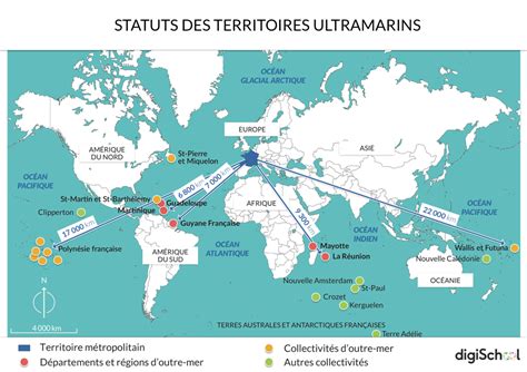 Aménager les territoires Ultramarins français Géographie 3e Classe