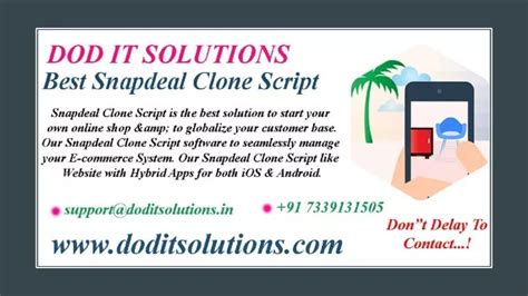 Ppt Best Readymade Snapdeal Clone System Dod It Solutions