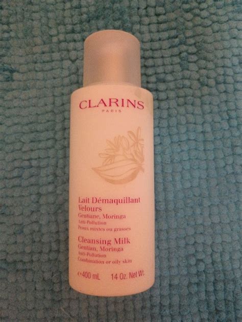 Clarins Lait D Maquillant Velours Gentiane Moringa Peaux Mixtes Ou