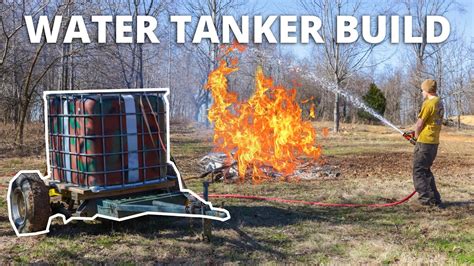 Building A Portable Water Tank Trailer Youtube