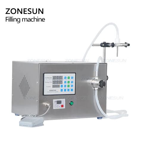 Semi Automatic Magnetic Pump Liquid Filling Machine