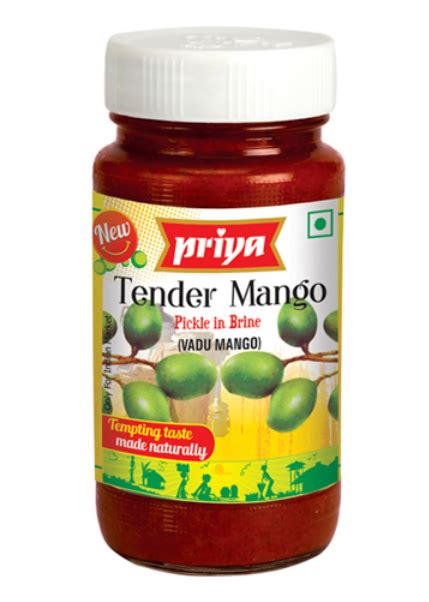 Priya Tender Mango Pickle Packaging Type Plastic Bottles At Best