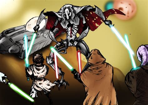 General Grievous Vs Darth Vader