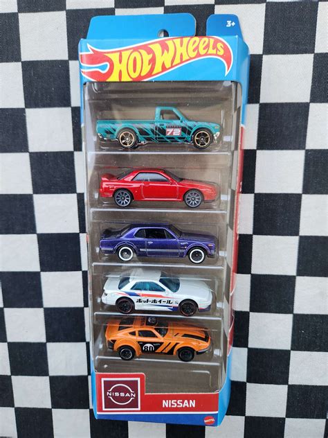 Hot Wheels Nissan Pack Exclusive Skyline Silvia Datsun Fairlady Kustomkollector