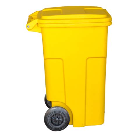 90litre Garbage Bin With Wheels Handle TopTank