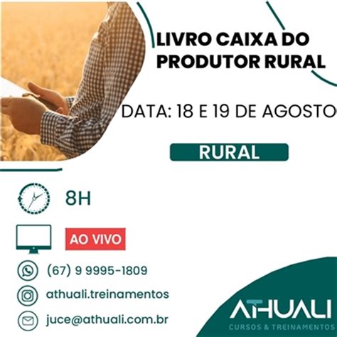 Lcdpr Livro Caixa Digital Do Produtor Rural Agosto