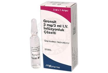 Gronsit 3 Mg 3 Ml Iv Infuzyonluk Cozelti 1 Ampul Fiyatı