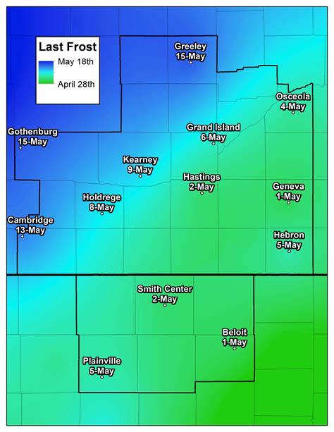 Spring 2023 Frost/Freeze Info (NO THREAT of frost/freeze through at ...