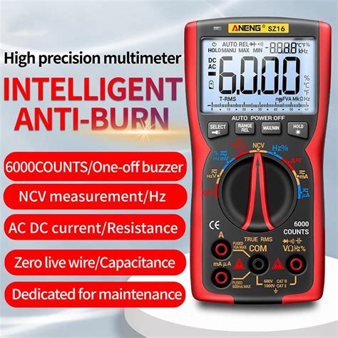 Buy Aneng Digital Multimeter High Precision Automatic Range Digital