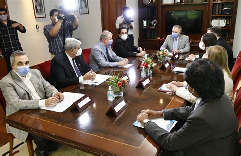 Haquim participó de la reunión de la Mesa Ejecutiva del Parlamento del