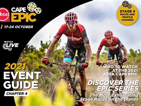 Event Guide Chapter 4 Cape Epic 2021 Chapter 4