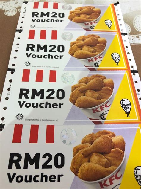 Kfc Voucher Tickets Vouchers Vouchers On Carousell