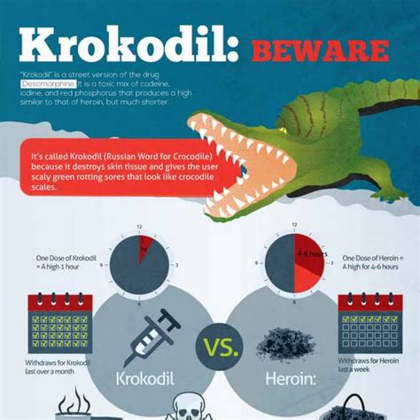 Krokodile Drug Use Infographic Pdf