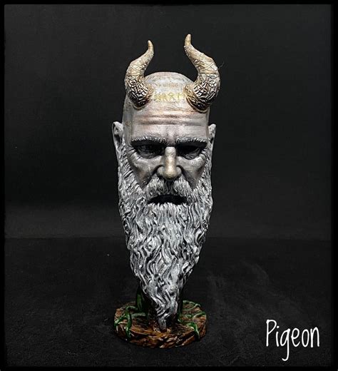 God of War Mimir Bust, Mimir Head Sculpture, Mimir Figure - Etsy