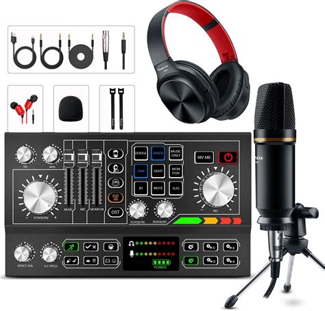 Amazon Maono Podcast Equipment Bundle Audio Mixer All In One