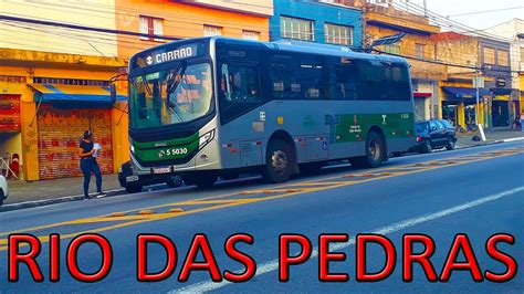 Av Rio das Pedras Movimentação de Ônibus 103 YouTube