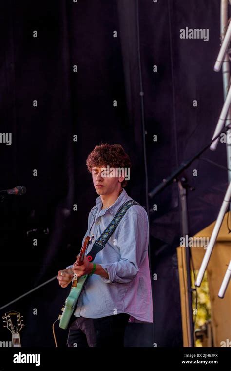 Alfie Templeman Trnsmt 2022 July 10th Stock Photo Alamy