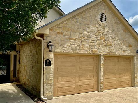 Natural Oak Woodgrain Chi — Garage Door Repair Co