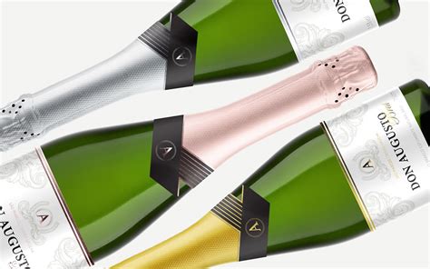 Espumante Don Augusto / Sparkling Wine Packaging Design on Behance